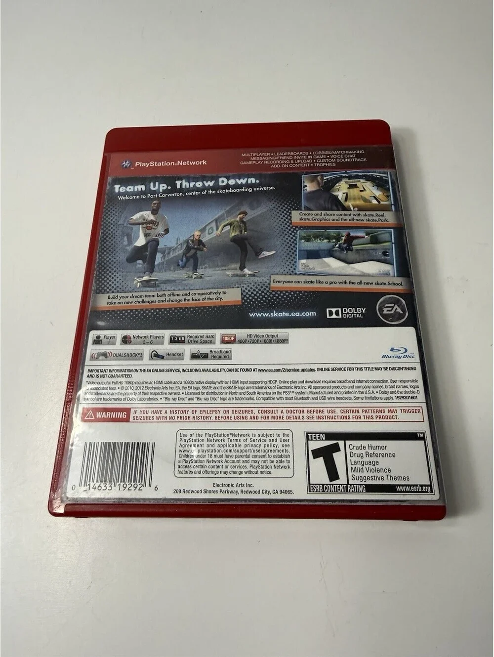 Skate 3 - Sony PlayStation 3 (2010) PS3 CIB